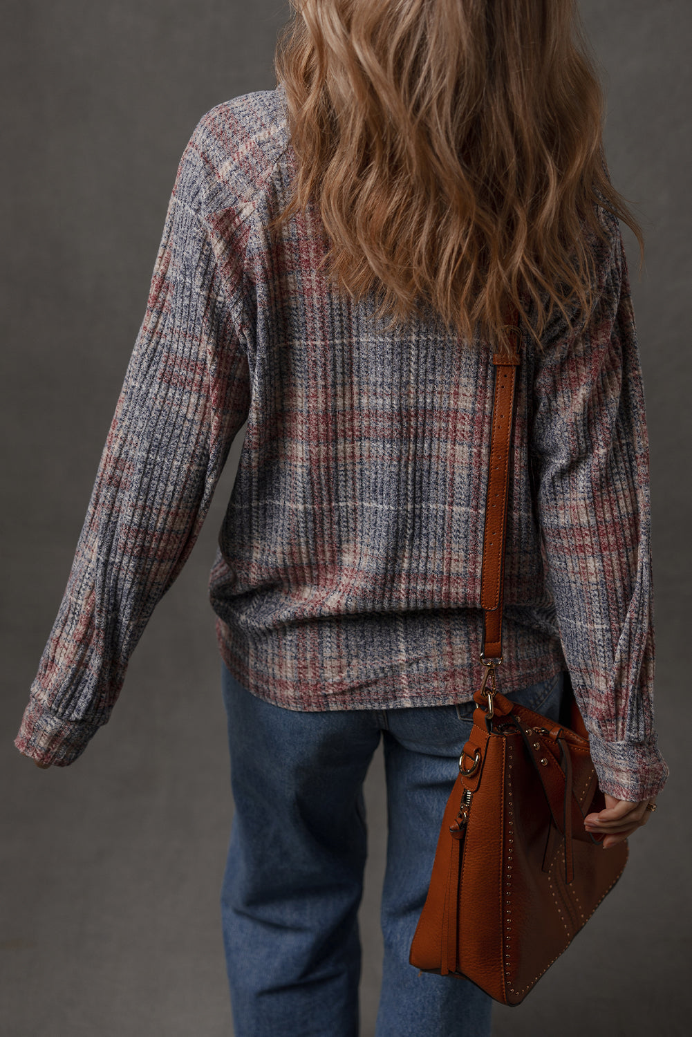 Multicolour Plaid Textured Chest Pocket Vintage Shirt I